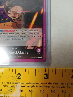 OP9 One Piece Monkey D. Luffy Leader Card 2023 OP05-060 Leader - Image 3