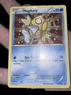 Shiny Magikarp XY143 Sealed Black Star Promo Pokemon TCG Target Exclusive Card - Image 1