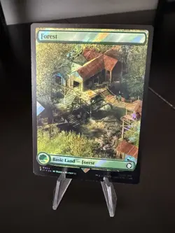 Forest (0854) (Surge Foil) #854 - Universes Beyond: Fallout MTG - Image 1