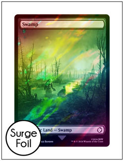 Swamp - 0849, Surge Foil Full Art, Fallout, Magic MTG NM - Image 1