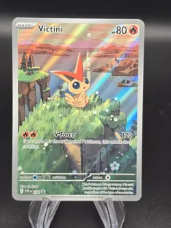 Pokemon TCG: SV Promo Victini Illustration Rare SVP208 - Image 1