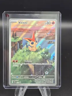 Pokemon TCG: SV Promo Victini Illustration Rare SVP208 - Image 3