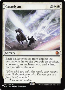 Cataclysm M The List Reprints 003/015 NM - Image 1