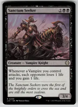Sanctum Seeker Rare Commander: The Lost Caverns of Ixalan 209 MTG Near Mint 2023 - Image 1