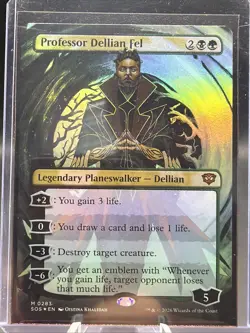 Professor Dellian Fel 0283 Foil Secrets of Strixhaven - Image 2