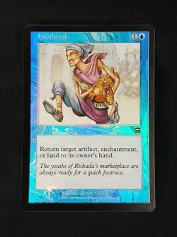 Hoodwink Mercadian Masques MTG Magic the Gathering – Foil – LP – Collector / EDH - Image 1