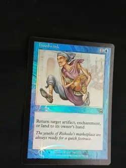 Hoodwink Mercadian Masques MTG Magic the Gathering – Foil – LP – Collector / EDH - Image 3