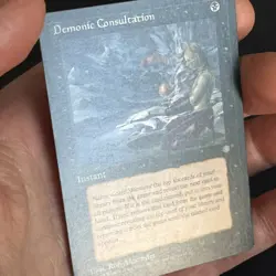 MTG Demonic Consultation - Ice Age - Magic: The Gathering - Premodern- Commander - Image 5