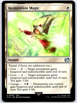 Restoration Magic 30 UC FINAL FANTASY Magic: The Gathering NM/M - Image 1