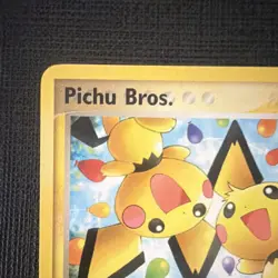 Pokemon TCG Pichu Bros. 16/17 POP Series 3 Promo Rare 60 HP 2006 English - Image 2