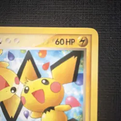 Pokemon TCG Pichu Bros. 16/17 POP Series 3 Promo Rare 60 HP 2006 English - Image 3