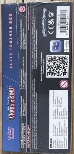 Pokemon TCG Chaos Rising Elite Trainer Box ETB (In Hand) NEW SEALED - Image 2