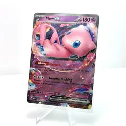 Pokemon Mew ex 151/165 SV: Scarlet & Violet 151 Double Rare Full Art Holo - Image 1