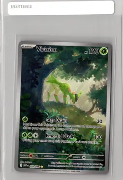 Virizion 095/086 - Pokemon TCG White Flare Illustration Rare NM - (B) - Image 1
