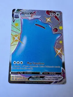 Pokemon Ditto VMAX SV119/SV122 Shining Fates: Shiny Vault Holo NM - Image 1