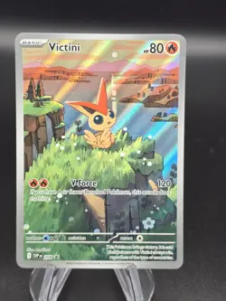 Pokemon TCG: SV Promo Victini Illustration Rare SVP208 - Image 1