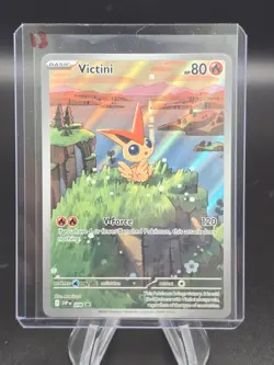 Pokemon TCG: SV Promo Victini Illustration Rare SVP208 - Image 3