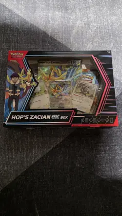 Pokemon TCG Hop’s Zacian ex Box Factory Sealed - Image 1