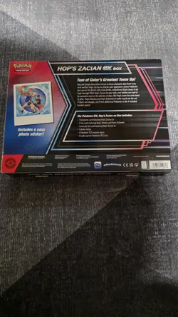 Pokemon TCG Hop’s Zacian ex Box Factory Sealed - Image 2