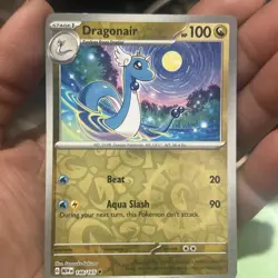 Dragonair 148/165 Scarlet & Violet 151 Pokemon TCG Reverse Holo Uncommon 2023 NM - Image 2