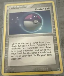 Pokemon TCG Master Ball EX Delta Species 99/113 Uncommon NM - Image 1