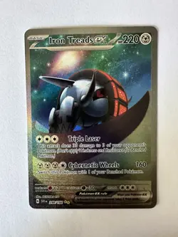 Pokemon Iron Treads ex Special Illustration Rare Holo 248/198 - Image 1