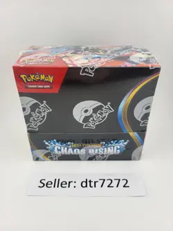 Pokemon TCG - Chaos Rising - Booster Box (36 Packs) - Brand New Sealed - Image 1