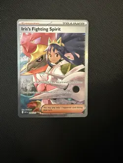 Iris’s Fighting Spirit 292/217 Pokemon Ascended Heroes SIR NM - Image 1