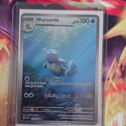 The Pokemon Company Wartortle 171/165 100 HP Holo Illustration Rare SV151 Arita - Image 1