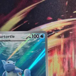 The Pokemon Company Wartortle 171/165 100 HP Holo Illustration Rare SV151 Arita - Image 4