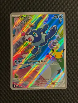 Pokemon TCG Popplio MEP 045 30th Anniversary First Partner Illustration Rare NM - Image 1