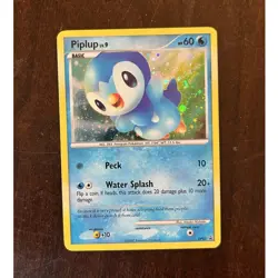Pokemon Piplup DP03 Diamond and Pearl Promo Holo 60 HP Basic English - Image 1