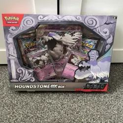 Pokemon TCG: Houndstone ex Box - 4 Packs, Promos - Image 1
