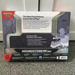 Pokemon TCG: Houndstone ex Box - 4 Packs, Promos - Image 2