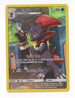 Weavile #238 Pokemon TCG Cosmic Eclipse NEAR-MINT condition - Image 2