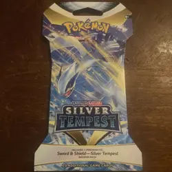 New Pokemon Sword & Shield Silver Tempest Booster Pack Sealed random art tcg - Image 1