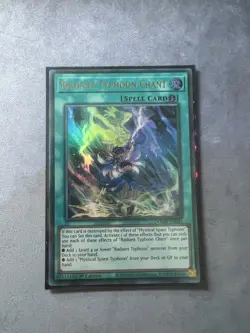 Radiant Typhoon Chant DOOD-EN061 Ultra Rare Near Mint 1st Edition Yugioh - Image 1