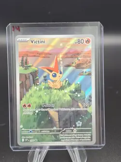 Pokemon TCG: SV Promo Victini Illustration Rare SVP208 - Image 3