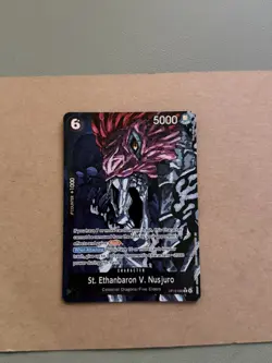 One Piece St. Ethanbaron V Nusjuro OP13-080 R Alt Art Carrying On His Will - Image 1