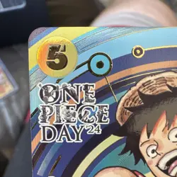 One Piece TCG One Piece Day 2024 Promo Monkey D. Luffy OP07-109 - Image 2