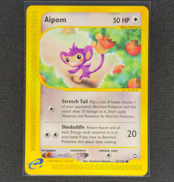 Aipom - 67/147 - Common - Aquapolis - Pokemon Card - NM/M - Image 1