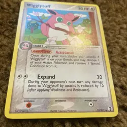 WIGGLYTUFF 2004 POKEMON EX FIRE RED AND LEAF GREEN UNCOMMON 32/112 - Image 3