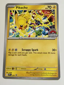 Pikachu - 225 (World Championship 2025) 225 Sv: Scarlet & Violet Promo Cards... - Image 1