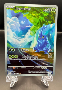Pokemon TCG: Heracross 194/193 - SV: Paldea Evolved - Illustration Rare NM - Image 1