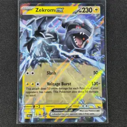 Zekrom ex - 034/086 - Double Rare - Black Bolt - Pokemon Card - NM/M - Image 1