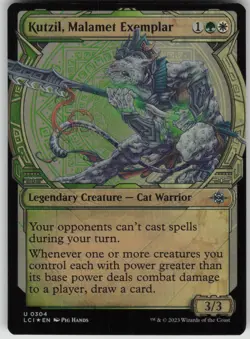 MTG TCG Kutzil, Malamet Exemplar (Showcase) U The Lost Caverns of Ixalan 304 - Image 1