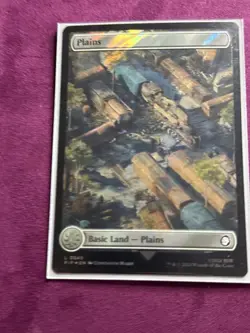 Plains (0846) - Surge Foil Fallout MTG Magic Universes Beyond - Image 1