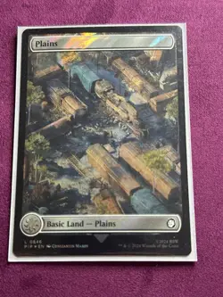 Plains (0846) - Surge Foil Fallout MTG Magic Universes Beyond - Image 2