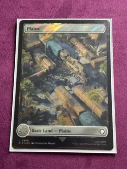 Plains (0846) - Surge Foil Fallout MTG Magic Universes Beyond - Image 5