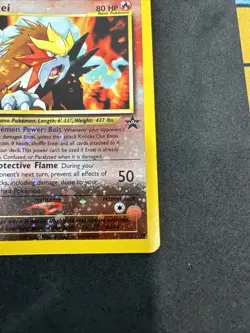 Pokemon Entei TCG Black Star Promos Holo Card 34 MP - Image 3